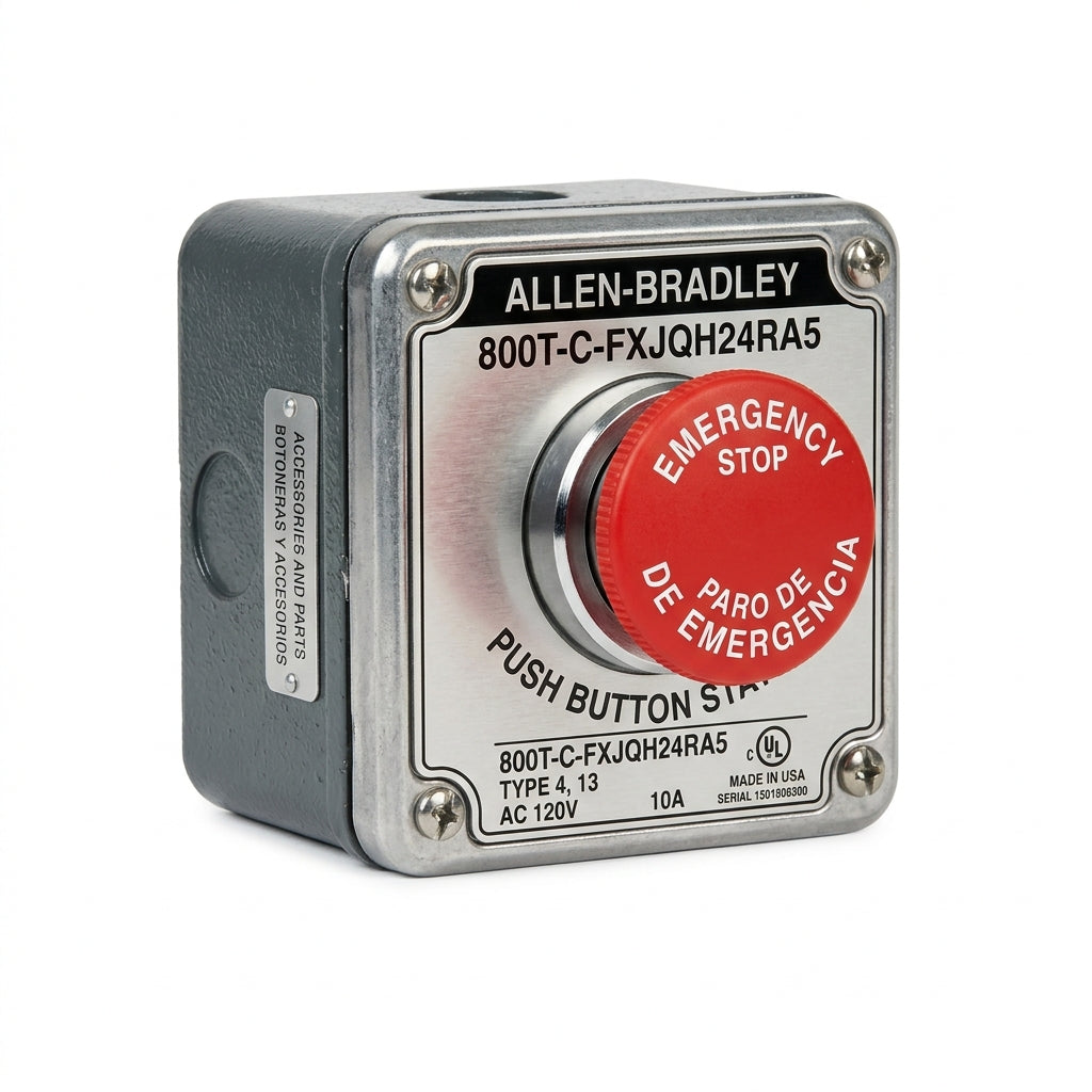 ALLEN-BRADLEY 800T-C-FXJQH24RA5 BOTONES PULSADORES BOTONERAS Y ACCESORIOS