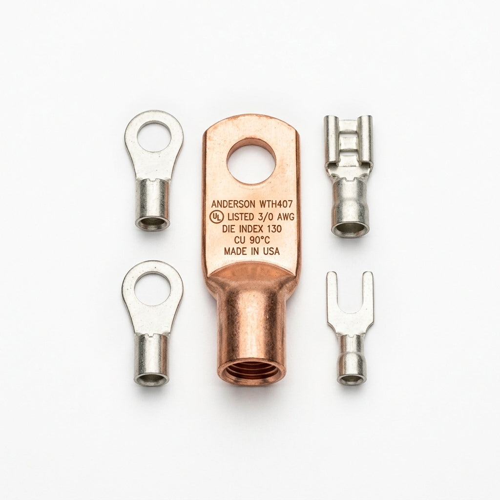 ANDERSON WTH407 TERMINALES Y ZAPATAS ELECTRICAS