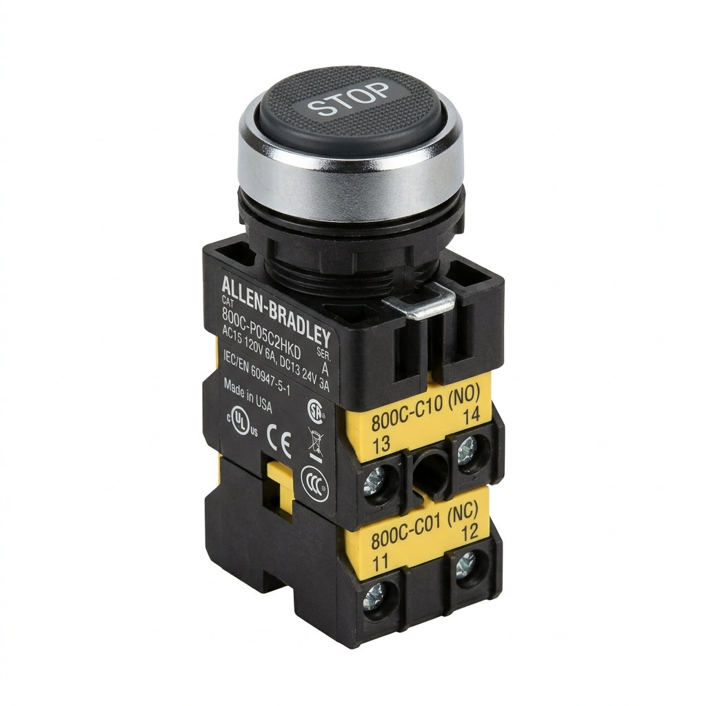 ALLEN-BRADLEY 800C-P05C2HKD BOTONES PULSADORES BOTONERAS Y ACCESORIOS