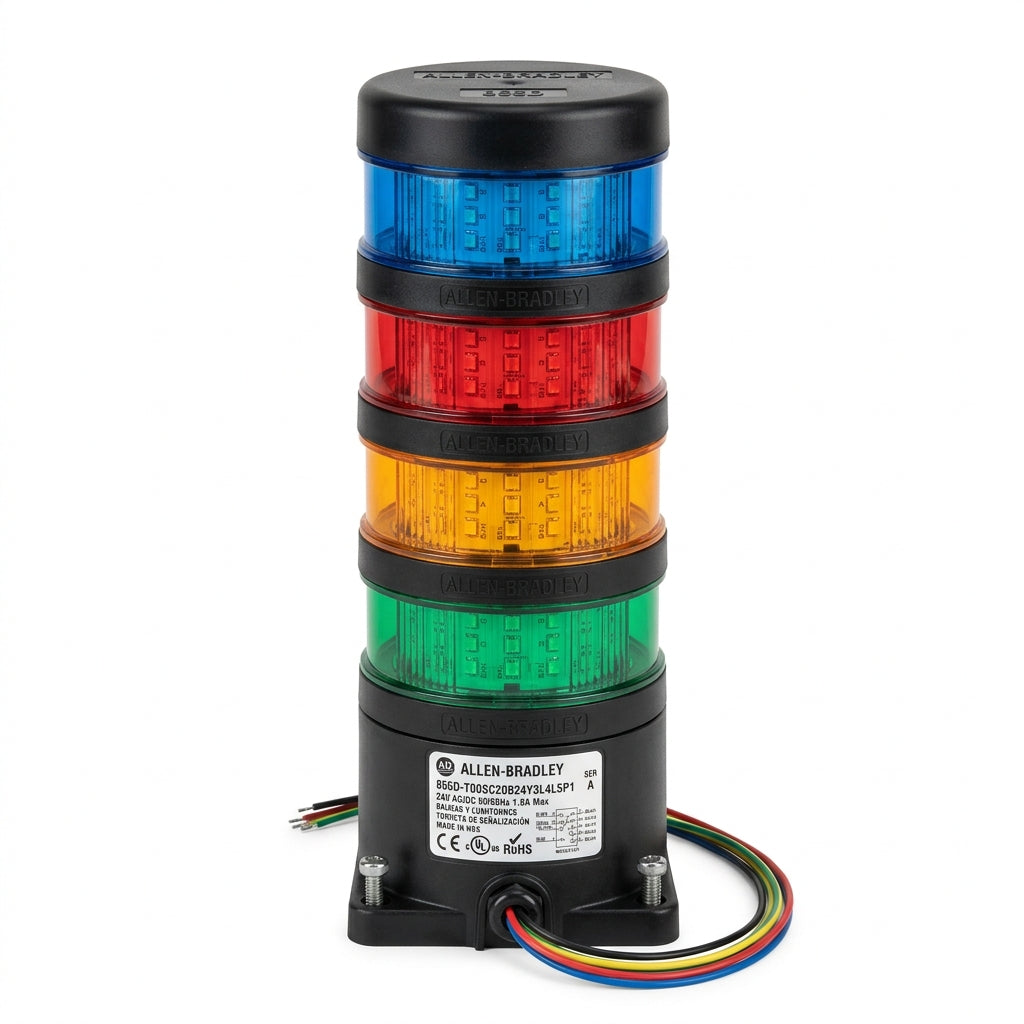 ALLEN-BRADLEY 855D-T00SC20B24Y3L4L5P1 BALIZAS Y LUMITORRES (TORRETAS)