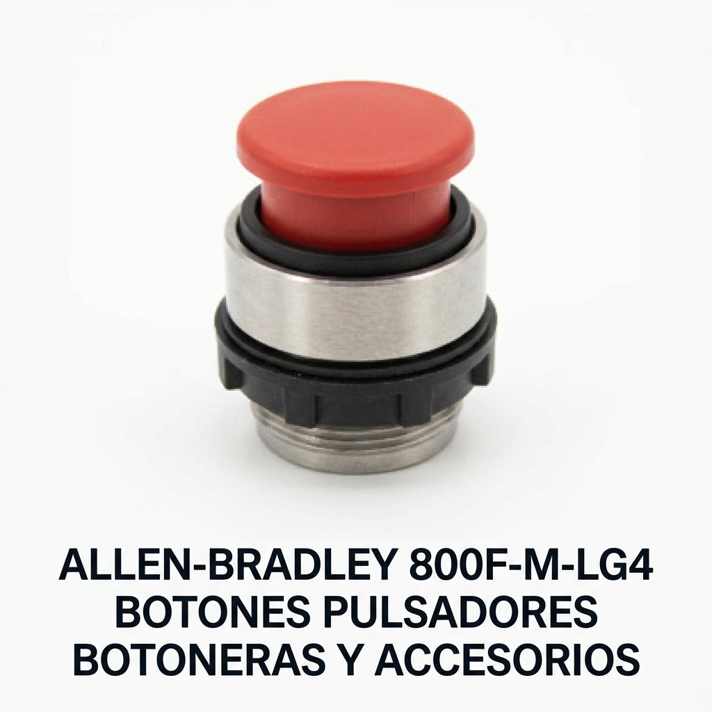 ALLEN-BRADLEY 800F-M-LG4 BOTONES PULSADORES BOTONERAS Y ACCESORIOS