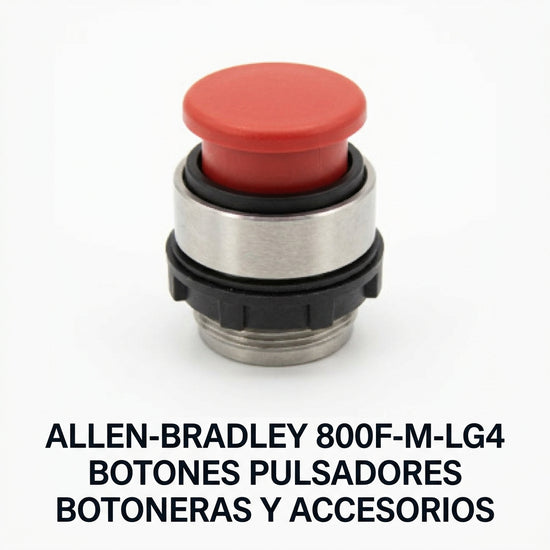 ALLEN-BRADLEY 800F-M-LG4 BOTONES PULSADORES BOTONERAS Y ACCESORIOS