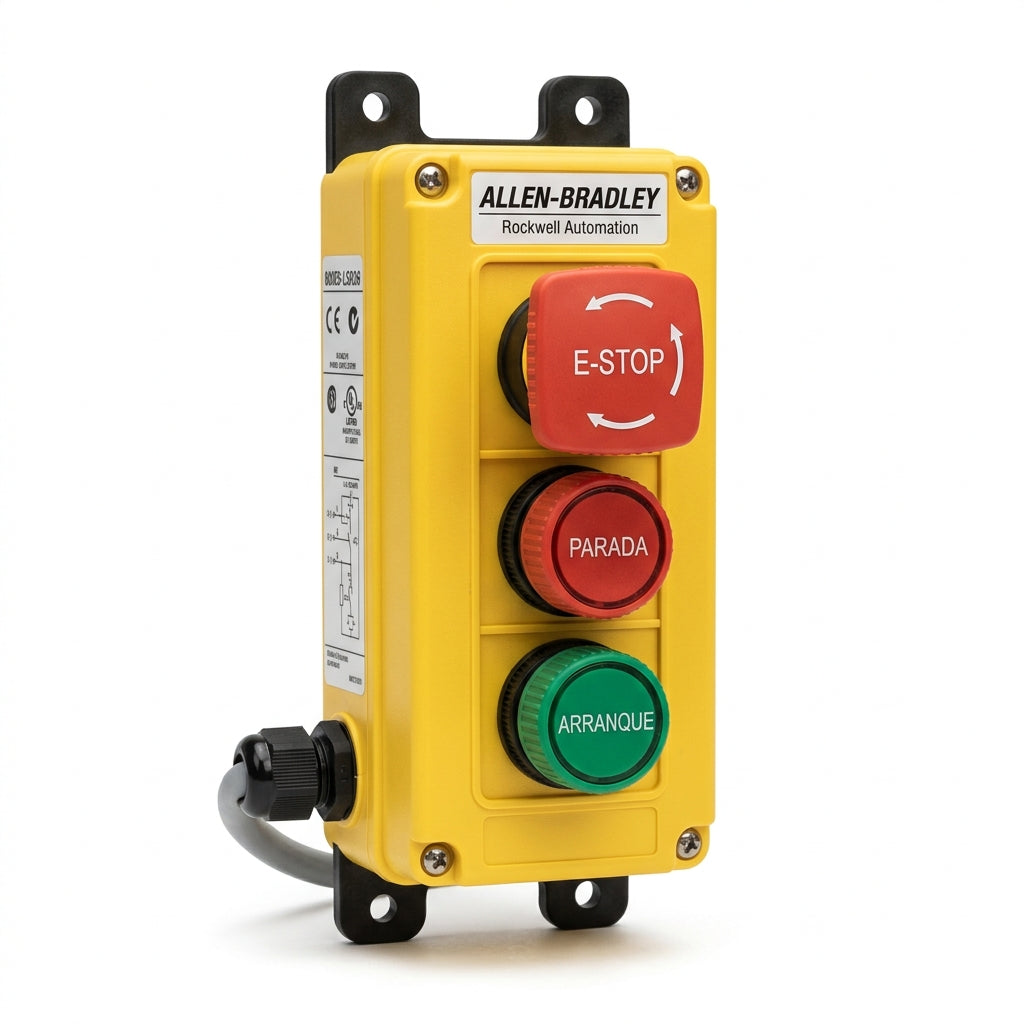 ALLEN-BRADLEY 800EB-LSR36 BOTONES PULSADORES BOTONERAS