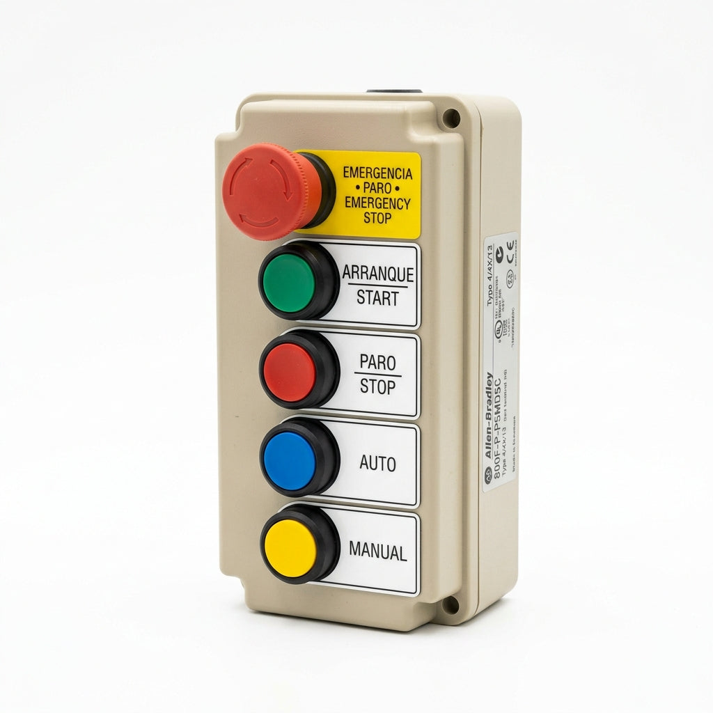 ALLEN-BRADLEY 800F-P-P5MD5C BOTONES PULSADORES BOTONERAS Y ACCESORIOS