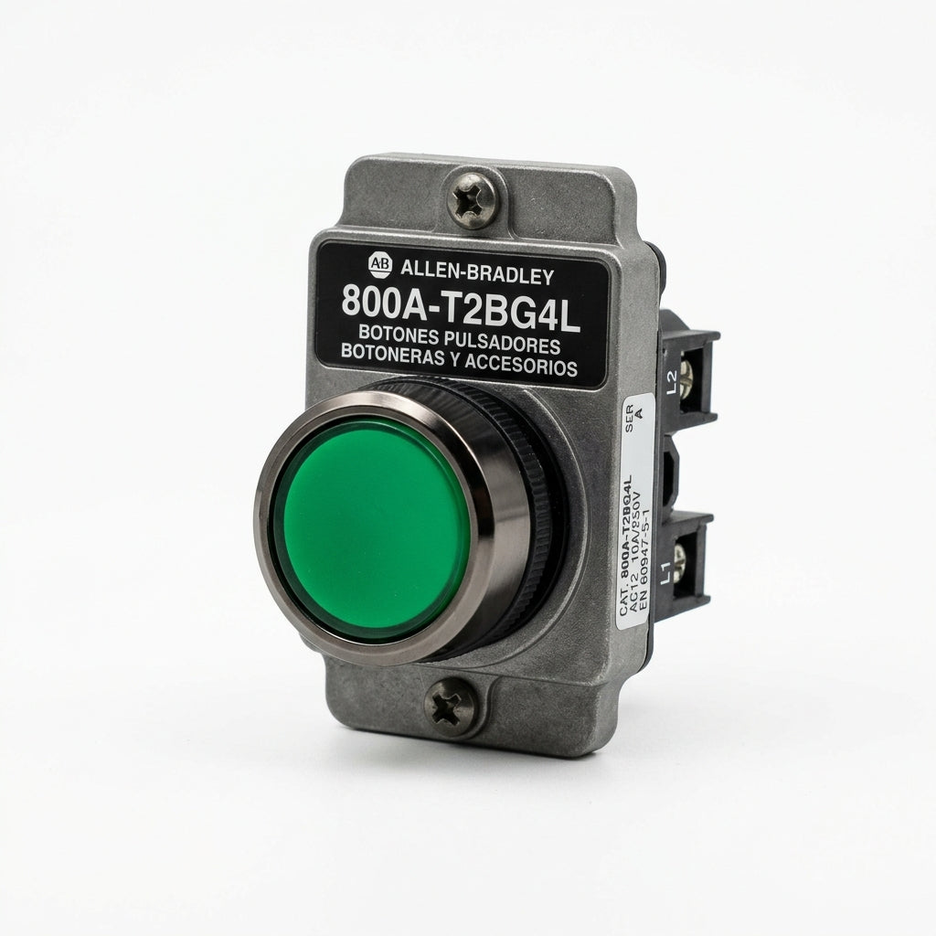 ALLEN-BRADLEY 800A-T2BG4L BOTONES PULSADORES BOTONERAS Y ACCESORIOS