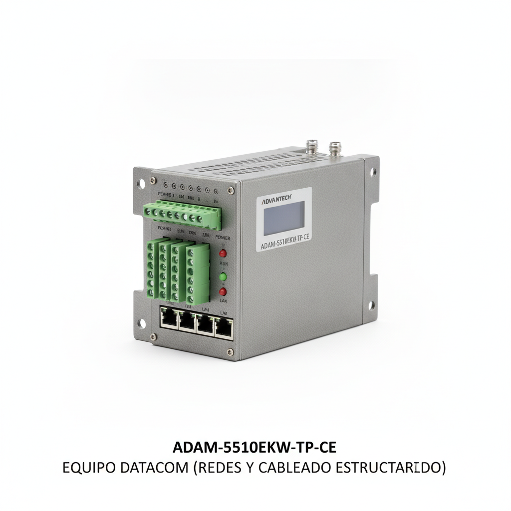 ADVANTECH ADAM-5510EKW-TP-CE EQUIPO DATACOM (REDES Y CABLEADO ESTRUCTURADO)