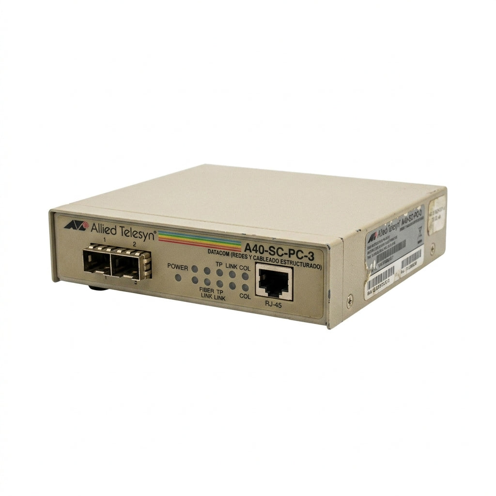 ALLIED-TELESYN A40-SC-PC-3 EQUIPO DATACOM (REDES Y CABLEADO ESTRUCTURADO)