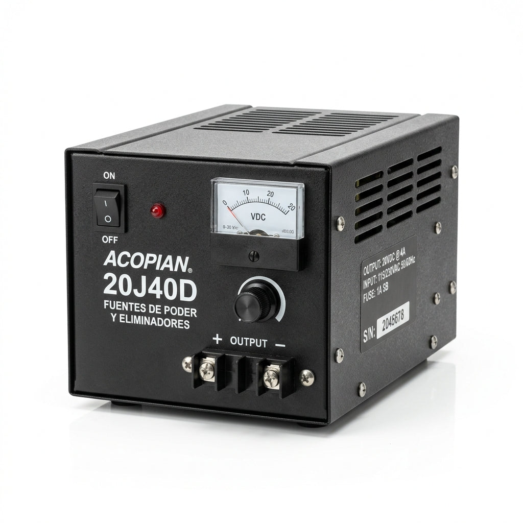 ACOPIAN 20J40D FUENTES DE PODER Y ELIMINADORES