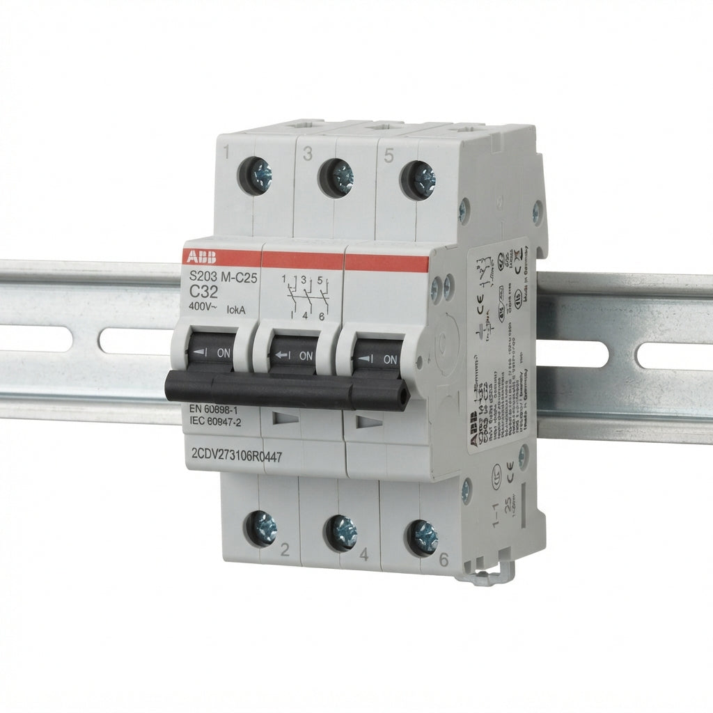 ABB 2CDV273106R0447 INTERRUPTORES TERMOMAGNETICOS MINIATURA RIEL DIN
