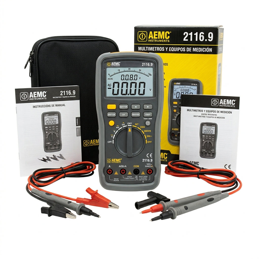 AEMC 2116.9 MULTIMETROS Y EQUIPOS DE MEDICION