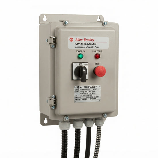 ALLEN-BRADLEY 512-AFB-1-4G-6P ARRANCADORES A TENSION PLENA