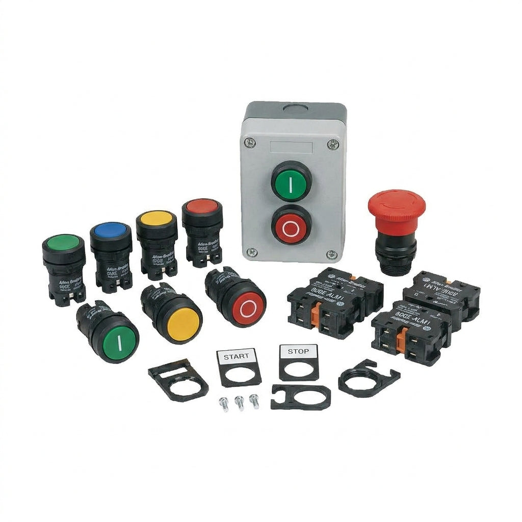 ALLEN-BRADLEY 800E-ALM1 BOTONES PULSADORES BOTONERAS Y ACCESORIOS