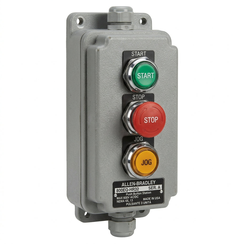 ALLEN-BRADLEY 800EQ-HR32 BOTONES PULSADORES BOTONERAS