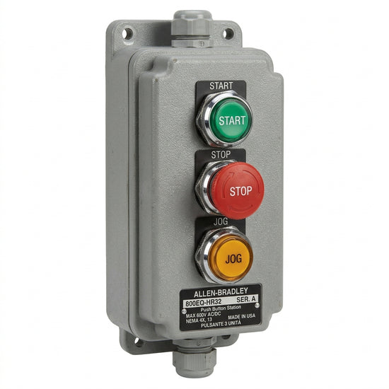 ALLEN-BRADLEY 800EQ-HR32 BOTONES PULSADORES BOTONERAS