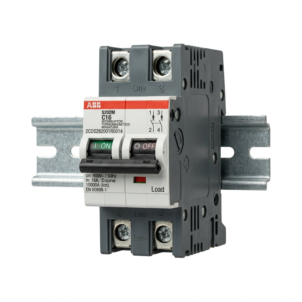 ABB 2CDS282001R0014 INTERRUPTORES TERMOMAGNETICOS MINIATURA RIEL DIN