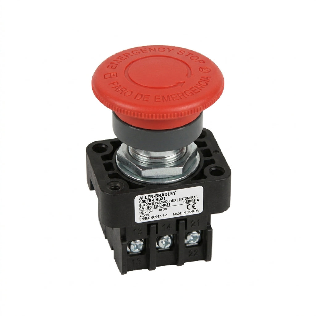 ALLEN-BRADLEY 800EB-LHB31 BOTONES PULSADORES BOTONERAS