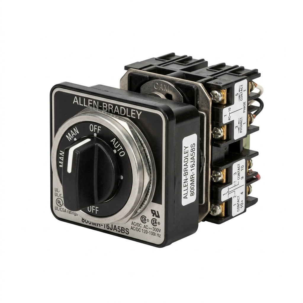 ALLEN-BRADLEY 800MR-16JA5BS SELECTORES Y CONMUTADORES DE FASE - LEVAS