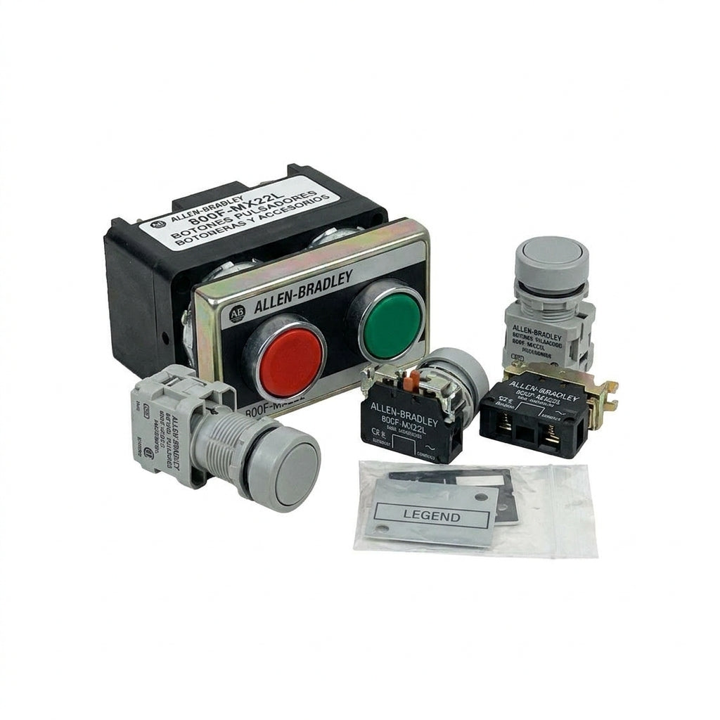 ALLEN-BRADLEY 800F-MX22L BOTONES PULSADORES BOTONERAS Y ACCESORIOS