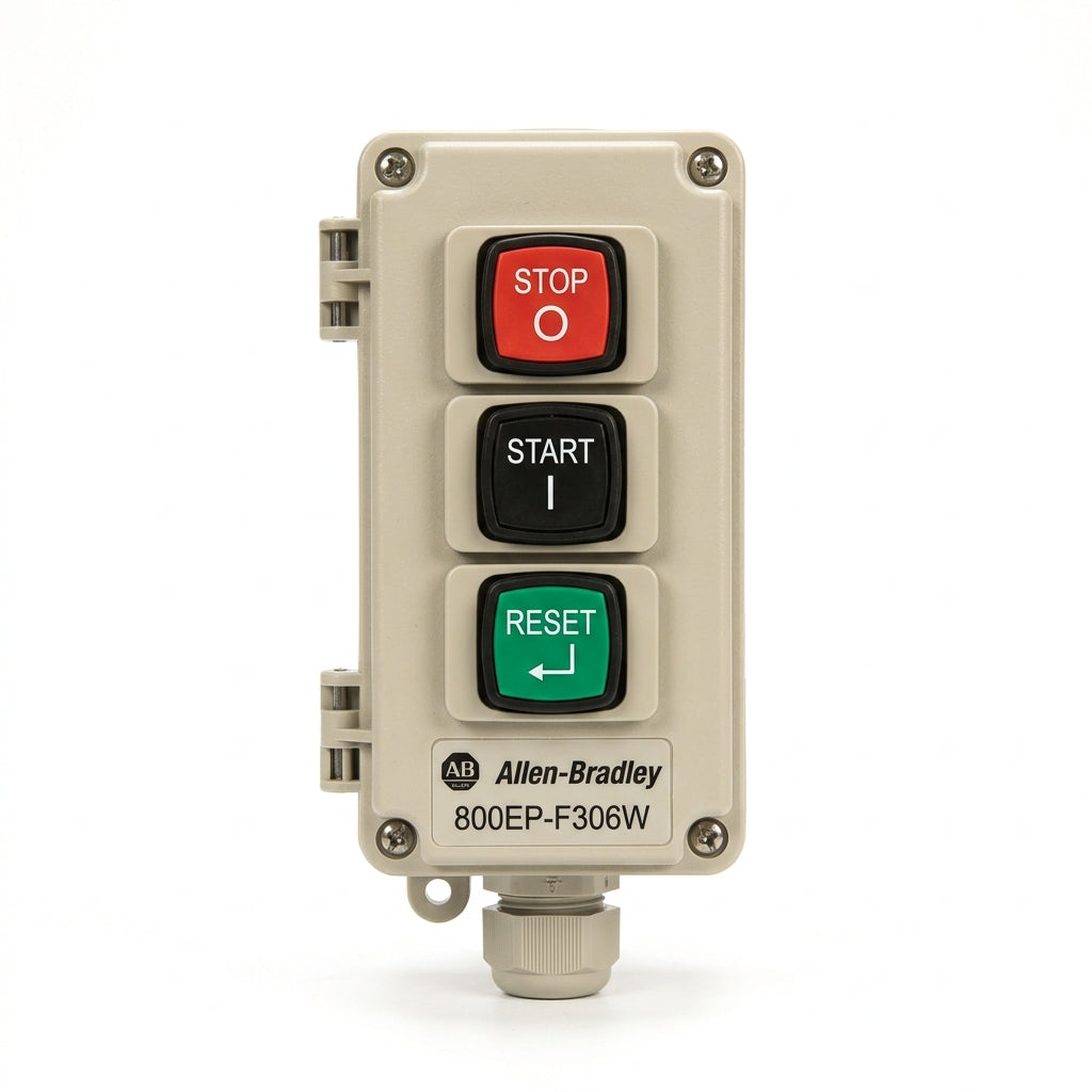 ALLEN-BRADLEY 800EP-F306W BOTONES PULSADORES BOTONERAS