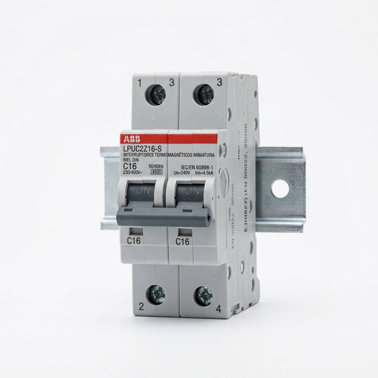 ABB LPUC2Z16-S INTERRUPTORES TERMOMAGNETICOS MINIATURA RIEL DIN