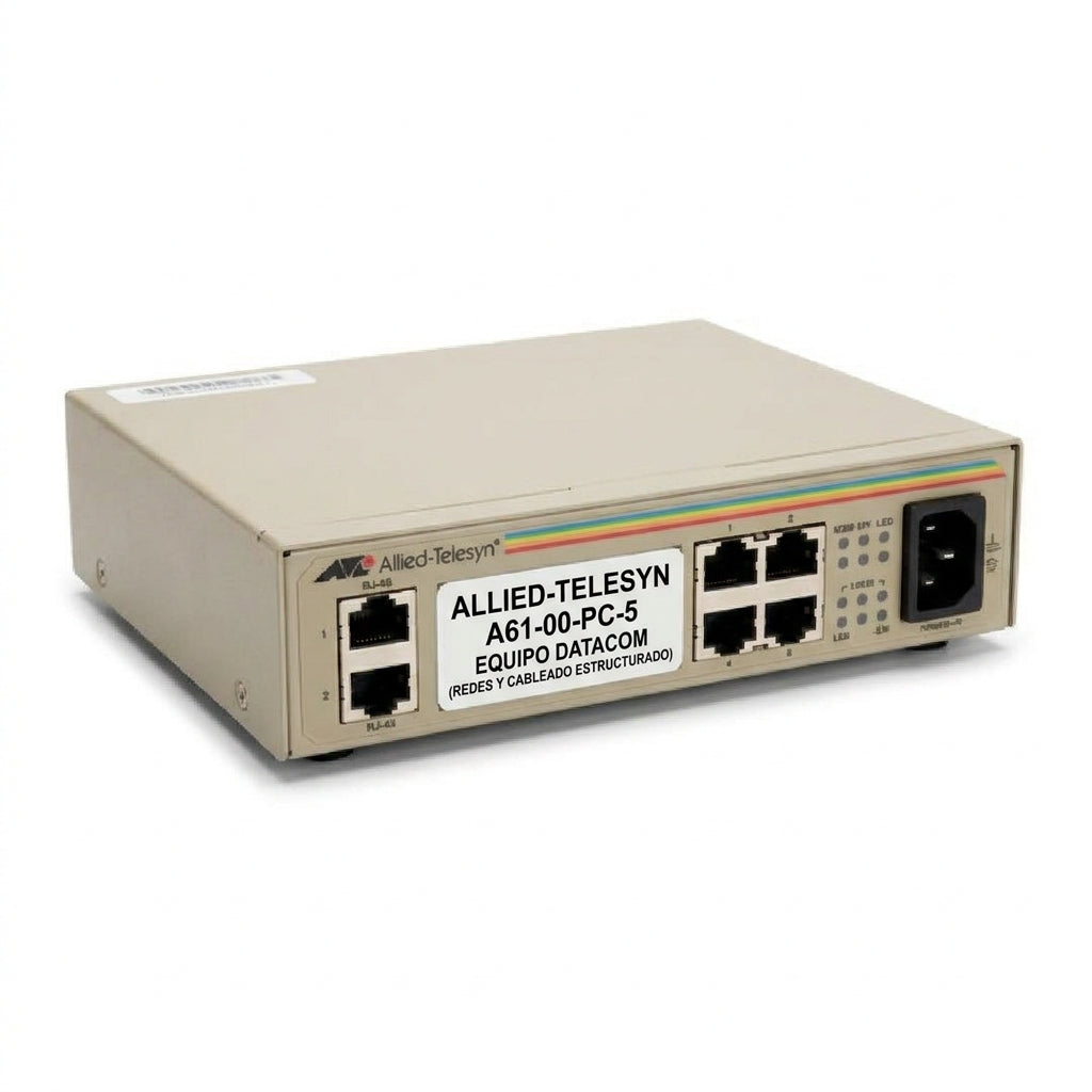 ALLIED-TELESYN A61-00-PC-5 EQUIPO DATACOM (REDES Y CABLEADO ESTRUCTURADO)