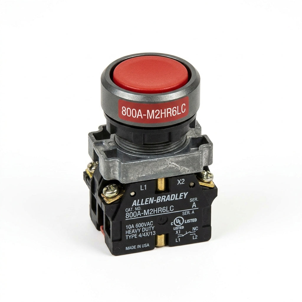 ALLEN-BRADLEY 800A-M2HR6LC BOTONES PULSADORES BOTONERAS Y ACCESORIOS