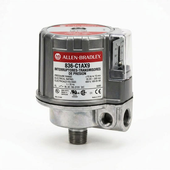 ALLEN-BRADLEY 836-C1AX9 INTERRUPTORES-TRANSMISORES DE PRESION (PRESOSTATO)
