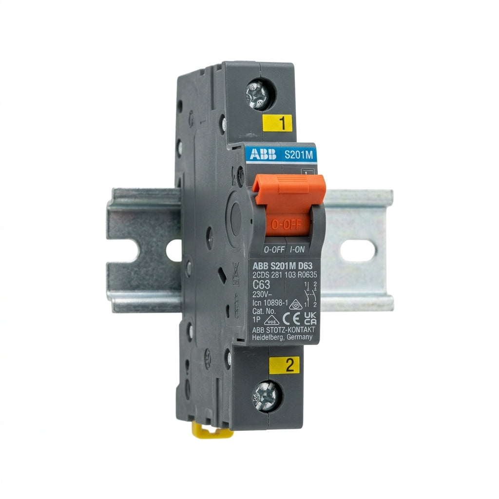 ABB 2CDS281103R0635 INTERRUPTORES TERMOMAGNETICOS MINIATURA RIEL DIN