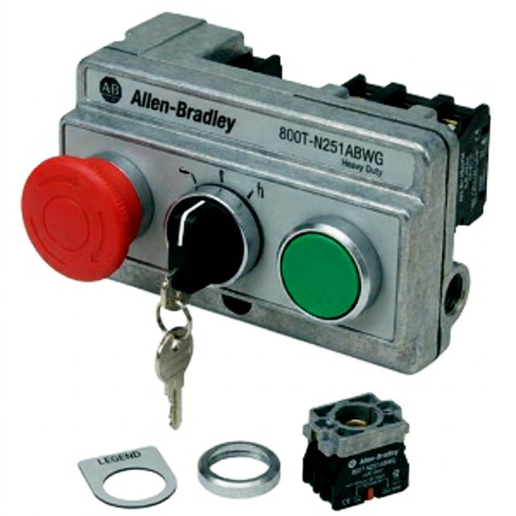 ALLEN-BRADLEY 800T-N251ABWG BOTONES PULSADORES BOTONERAS Y ACCESORIOS