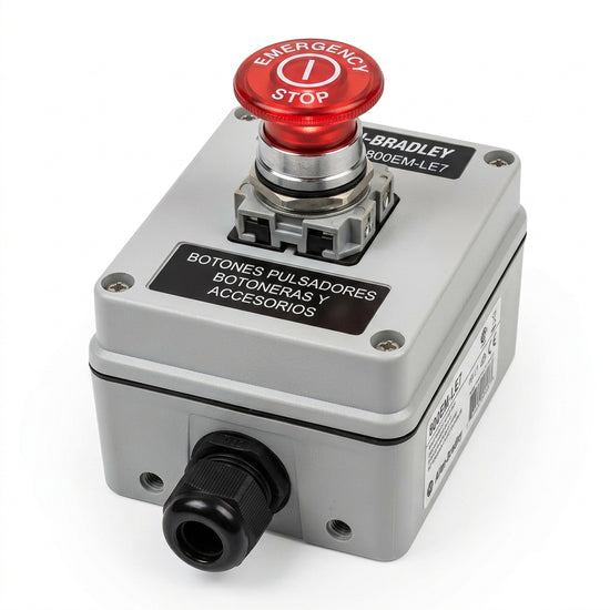ALLEN-BRADLEY 800EM-LE7 BOTONES PULSADORES BOTONERAS Y ACCESORIOS