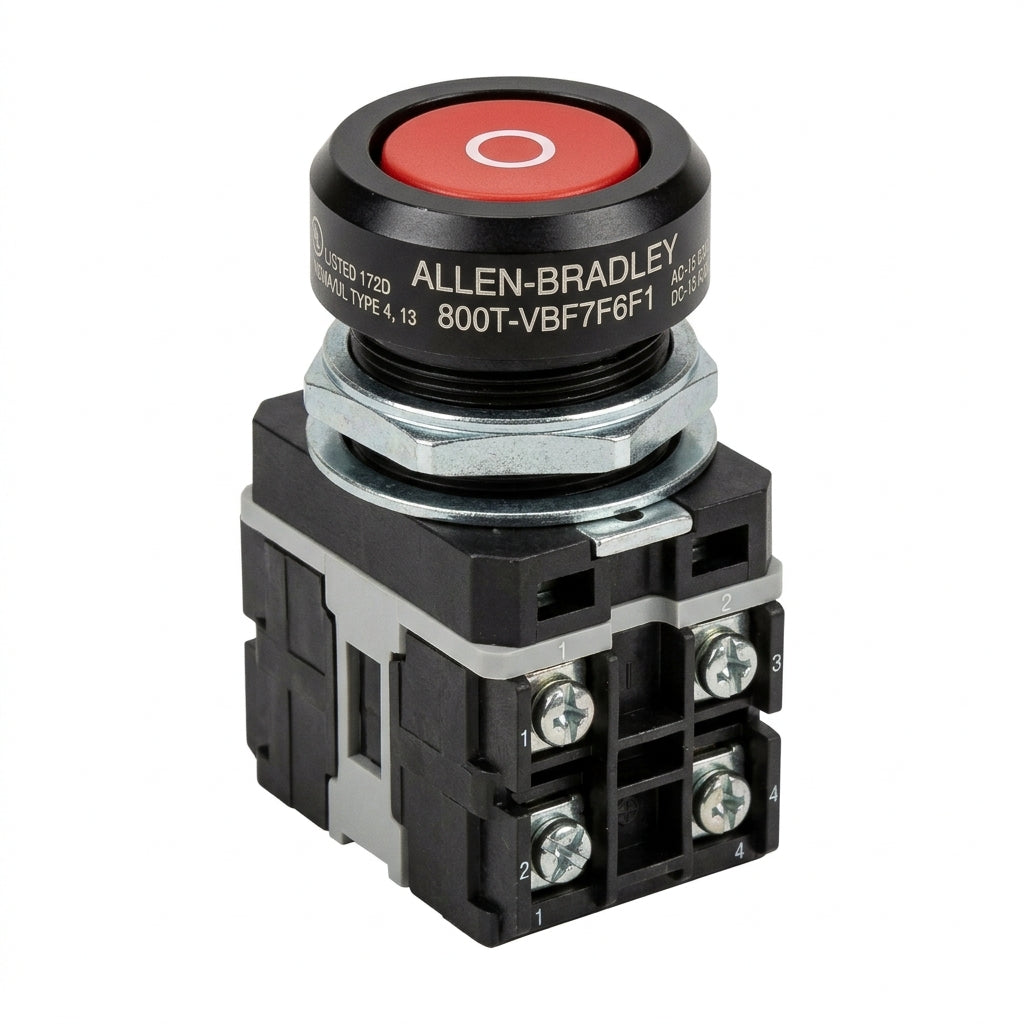 ALLEN-BRADLEY 800T-VBF7F6F1 BOTONES PULSADORES BOTONERAS Y ACCESORIOS