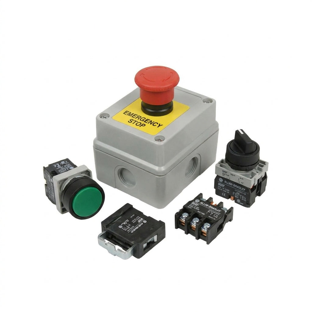 ALLEN-BRADLEY 800F-12AF128 BOTONES PULSADORES BOTONERAS Y ACCESORIOS