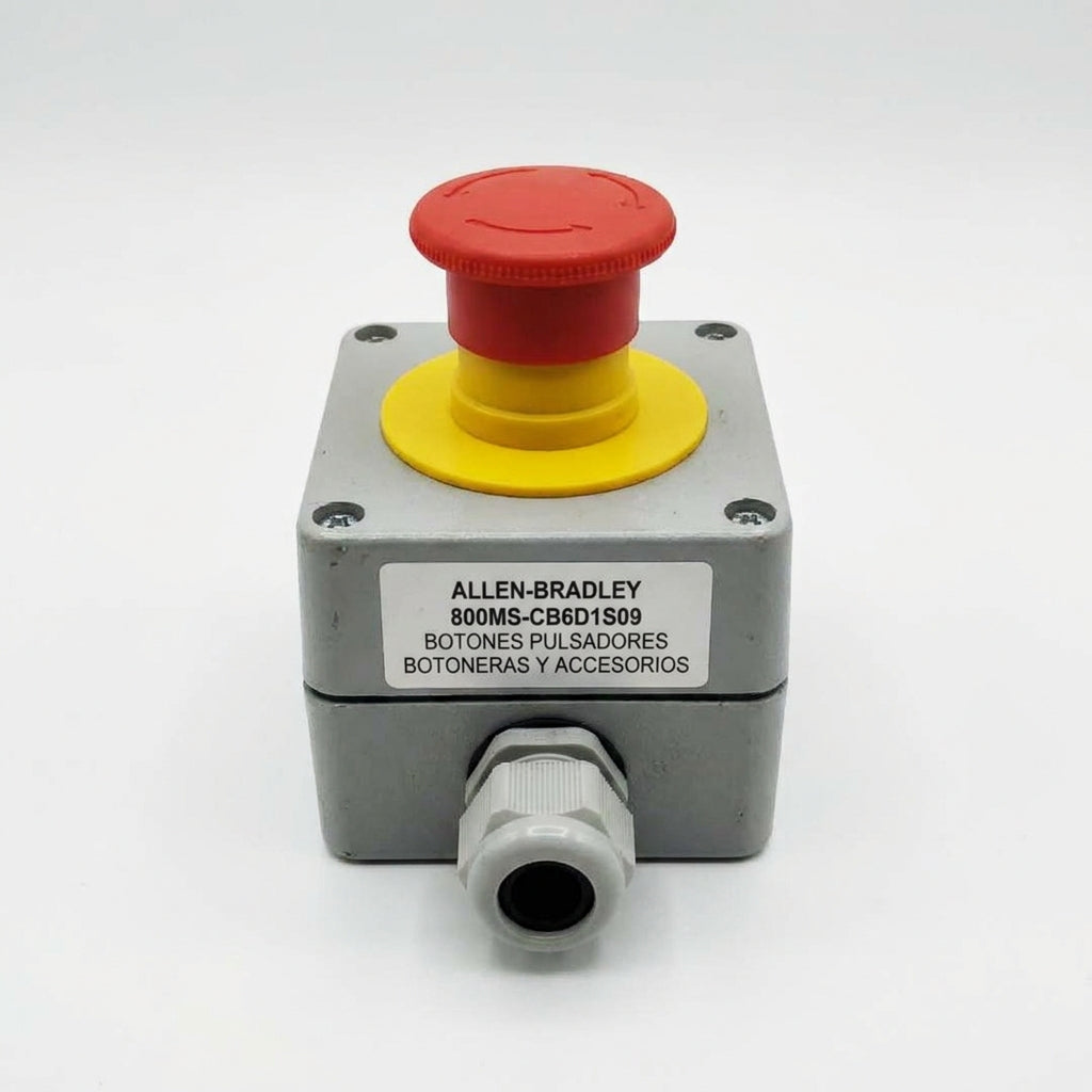 ALLEN-BRADLEY 800MS-CB6D1S09 BOTONES PULSADORES BOTONERAS Y ACCESORIOS