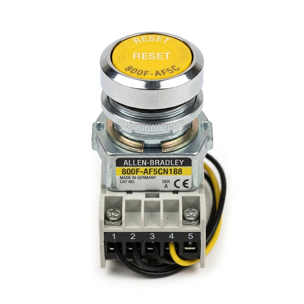 ALLEN-BRADLEY 800F-AF5CN188 BOTONES PULSADORES BOTONERAS Y ACCESORIOS