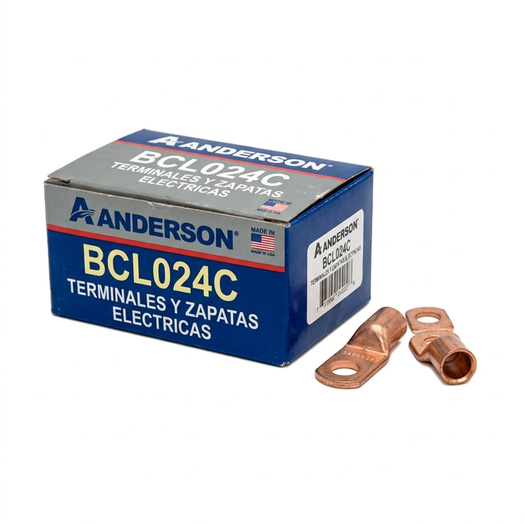 ANDERSON BCL024C TERMINALES Y ZAPATAS ELECTRICAS