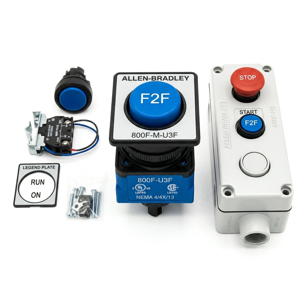 ALLEN-BRADLEY 800F-M-U3FEF2F BOTONES PULSADORES BOTONERAS Y ACCESORIOS