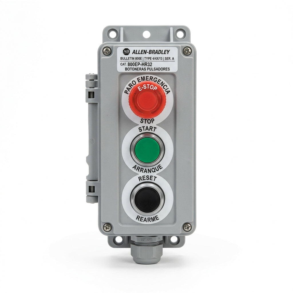ALLEN-BRADLEY 800EP-HR32 BOTONES PULSADORES BOTONERAS