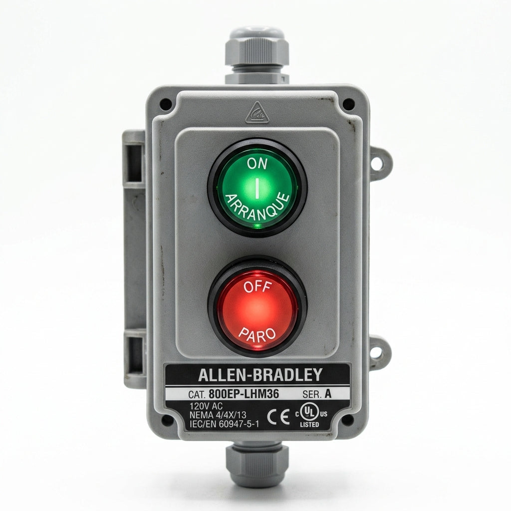 ALLEN-BRADLEY 800EP-LHM36 BOTONES PULSADORES BOTONERAS