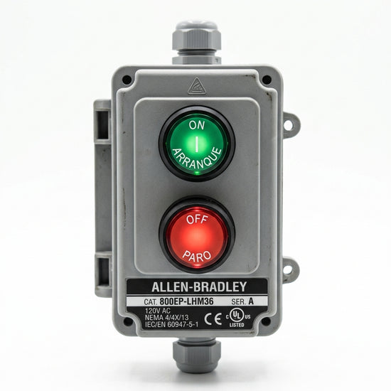 ALLEN-BRADLEY 800EP-LHM36 BOTONES PULSADORES BOTONERAS