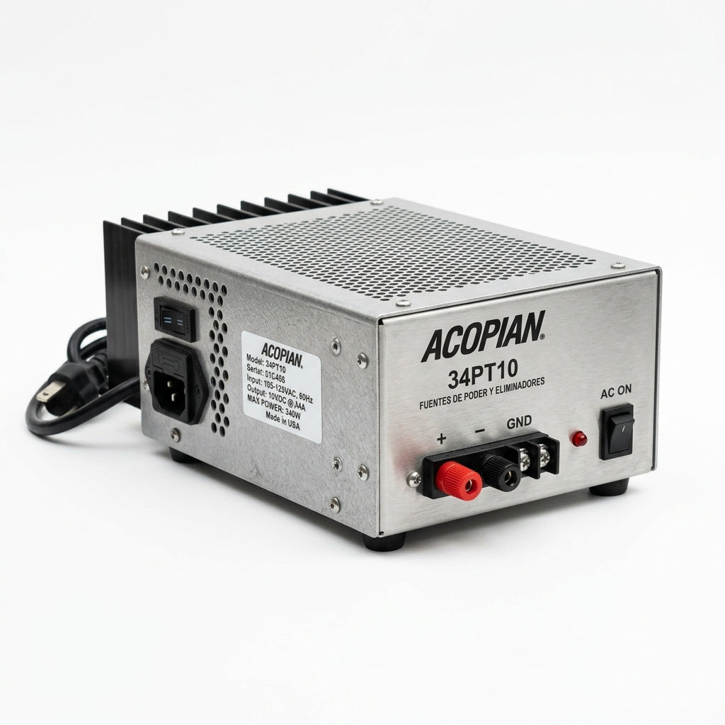 ACOPIAN 34PT10 FUENTES DE PODER Y ELIMINADORES