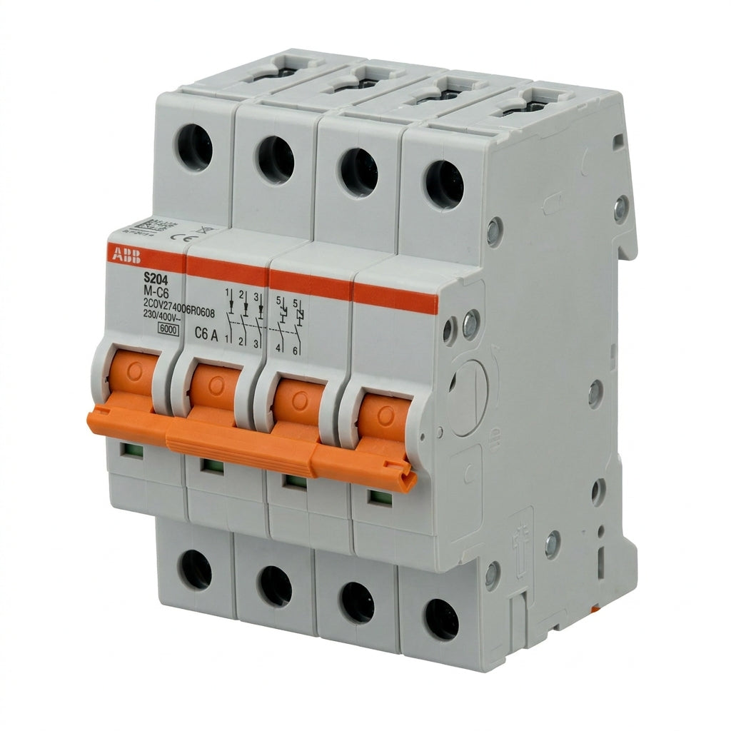 ABB 2CDV274006R0608 INTERRUPTORES TERMOMAGNETICOS MINIATURA RIEL DIN
