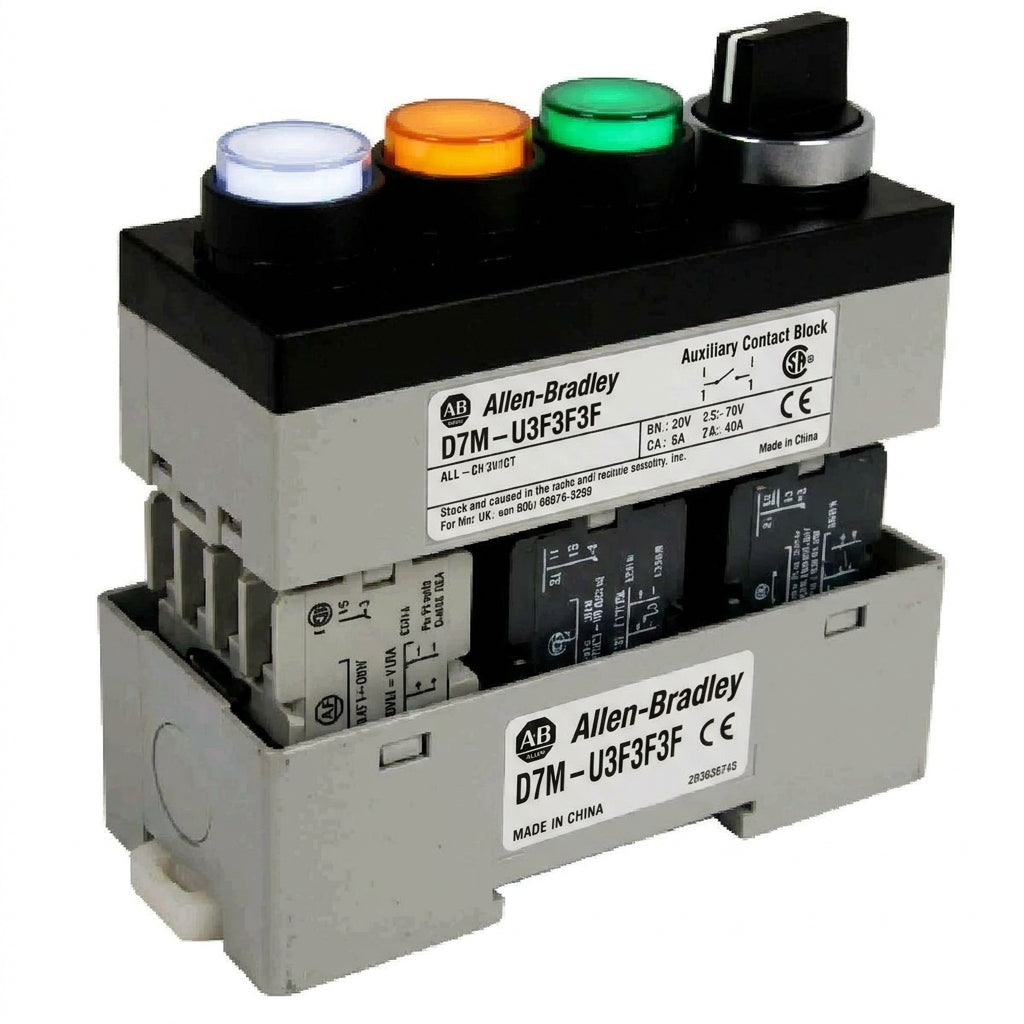 ALLEN-BRADLEY D7M-U3F3F3F BOTONES PULSADORES BOTONERAS Y ACCESORIOS