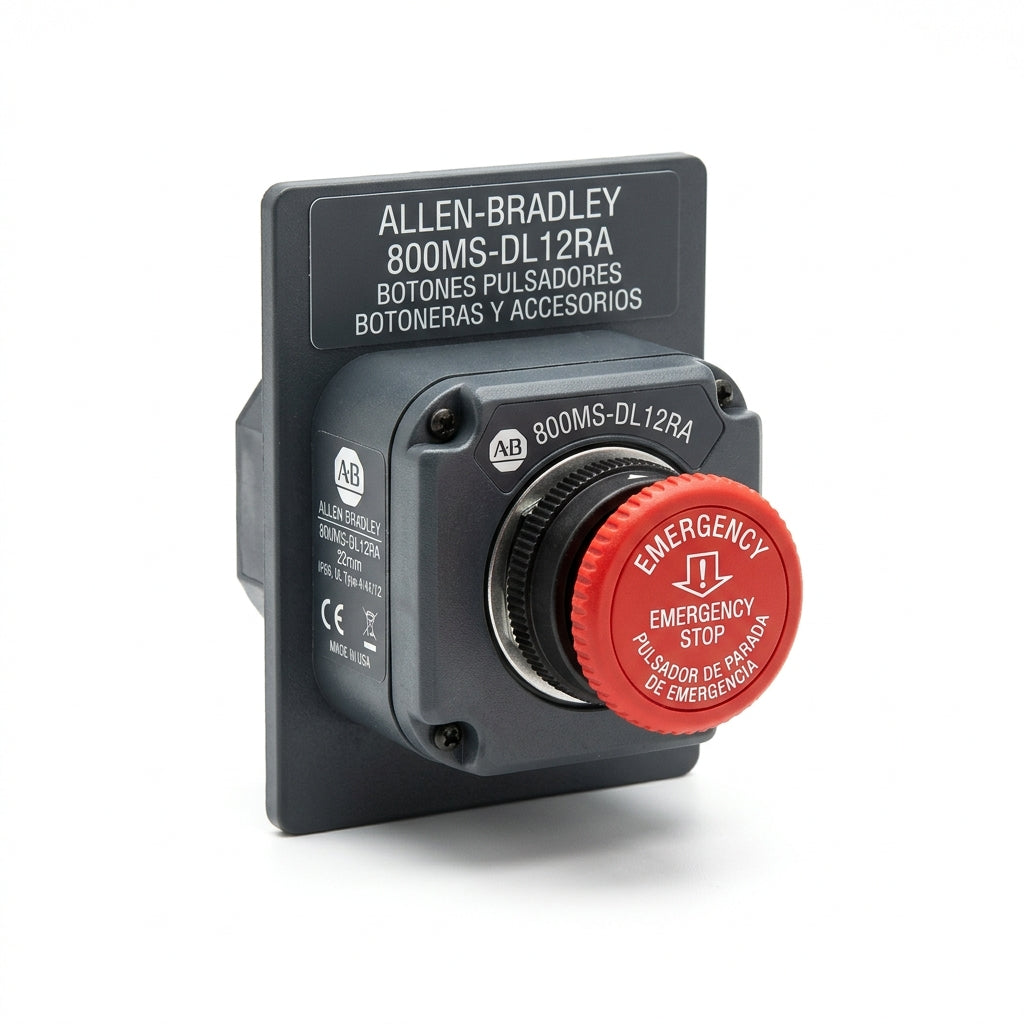 ALLEN-BRADLEY 800MS-DL12RA BOTONES PULSADORES BOTONERAS Y ACCESORIOS