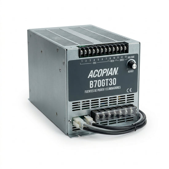 ACOPIAN B70GT30 FUENTES DE PODER Y ELIMINADORES