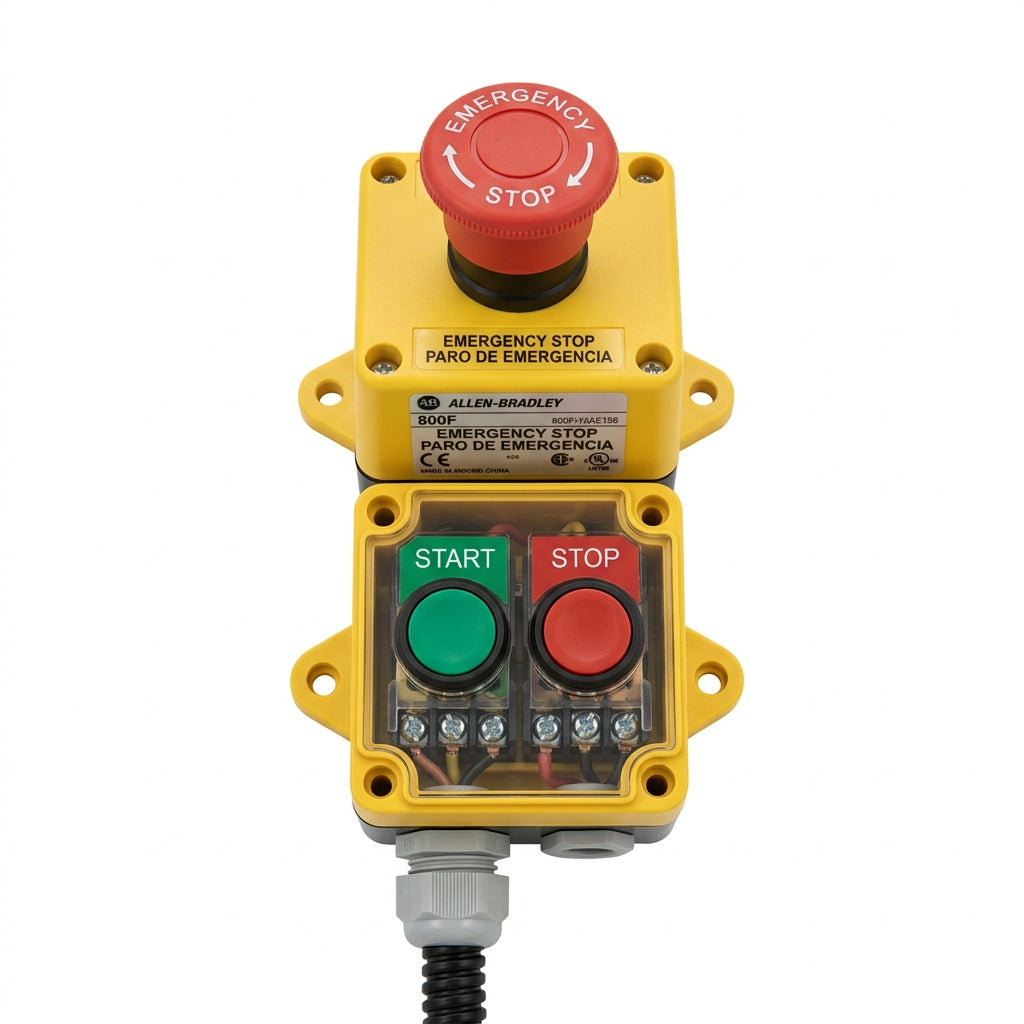 ALLEN-BRADLEY 800F-12AE156 BOTONES PULSADORES BOTONERAS Y ACCESORIOS