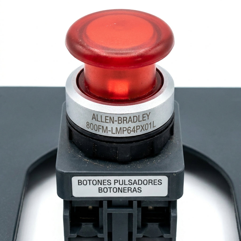 ALLEN-BRADLEY 800FM-LMP64PX01L BOTONES PULSADORES BOTONERAS