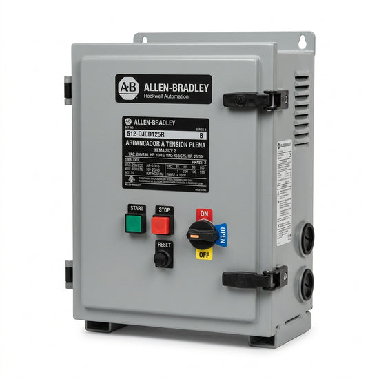 ALLEN-BRADLEY 512-DJCD125R ARRANCADORES A TENSION PLENA