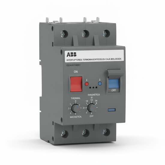 ABB 1SDA061149R1 INTERRUPTORES TERMOMAGNETICOS EN CAJA MOLDEADA