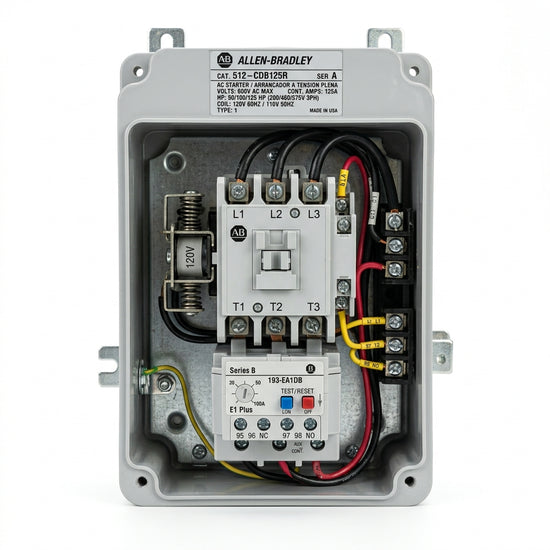 ALLEN-BRADLEY 512-CDB125R ARRANCADORES A TENSION PLENA