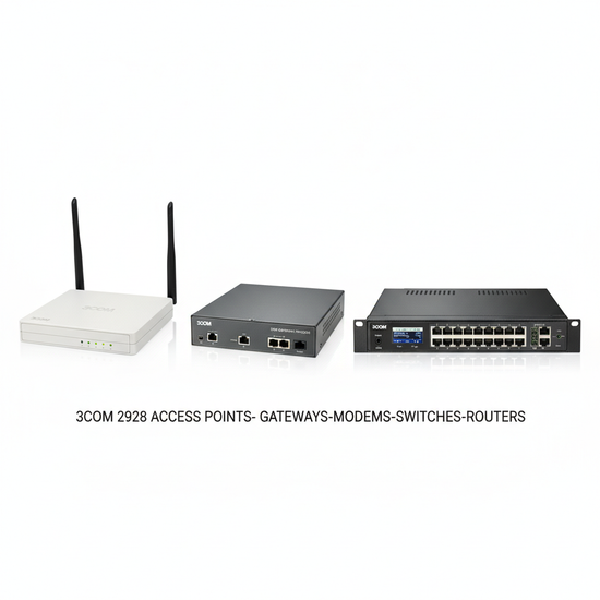 3COM 2928 ACCESS POINTS- GATEWAYS-MODEMS-SWITCHES-ROUTERS